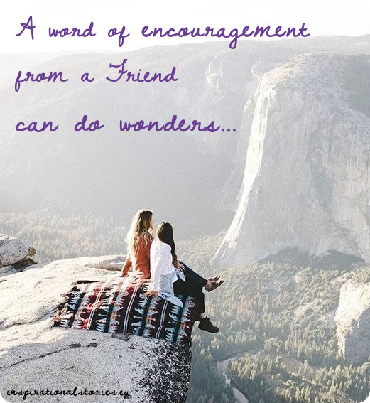short inspirational story about encouragement